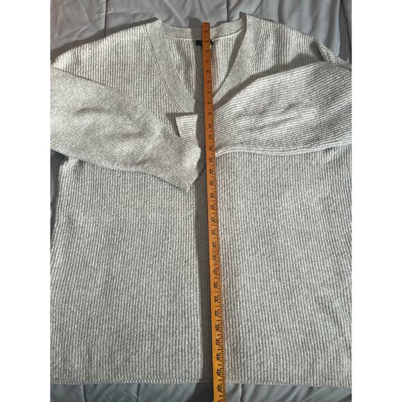 Halogen oversized boxy sweater sz XL 52% recycled polyester 45% acrylic 3% spdx - Picture 2 of 6